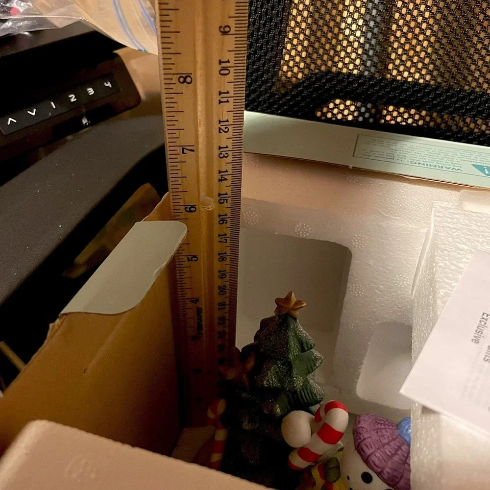 Partylite Snowbell Tealight & Pillar Candle Holder P7650 Snowman w Box Christmas - Picture 8 of 8